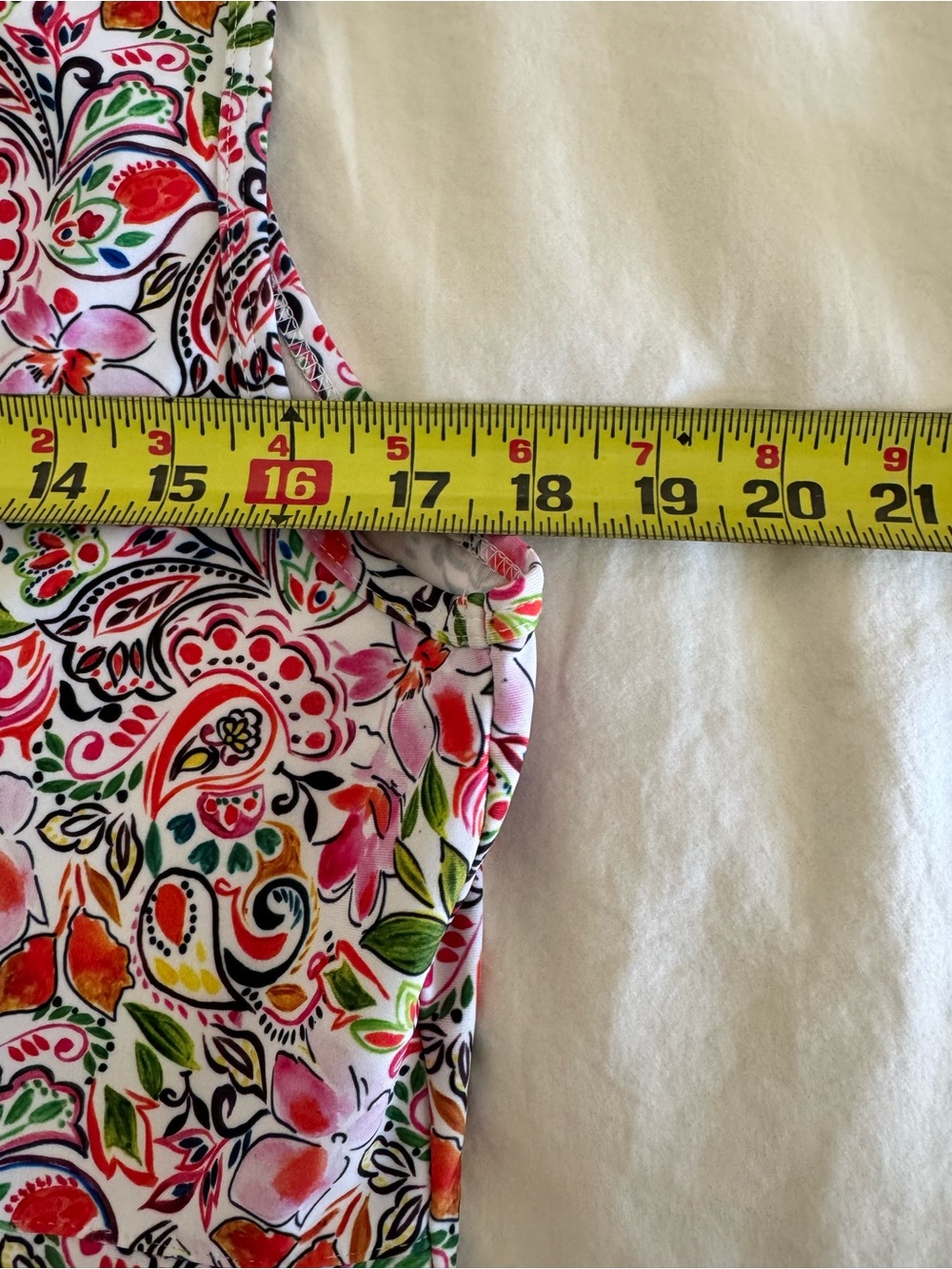 Nuu Muu Sleeveless Floral Midi Dress in Pink White Green - Summer - Picture 10 of 10